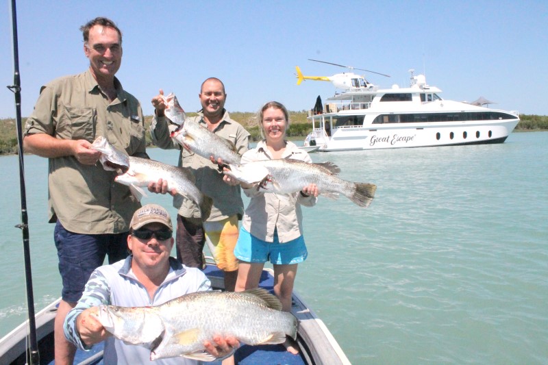 Catching a Kimberley Barra with Great Escape