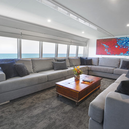 Lounge on the MV Great Escape
