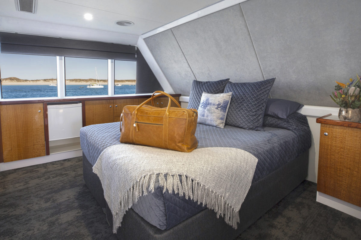 Bedroom suite on the MV Great Escape