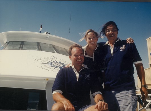 The original Great Escape Cruises crew