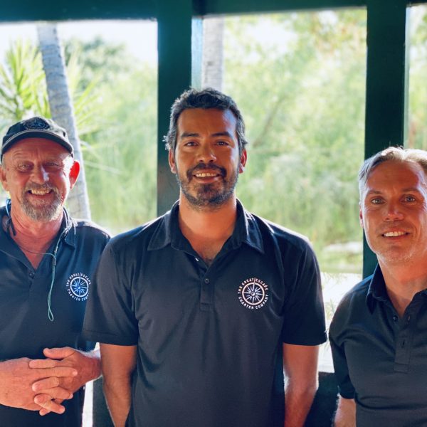 3 men part of the Great Escape Crew